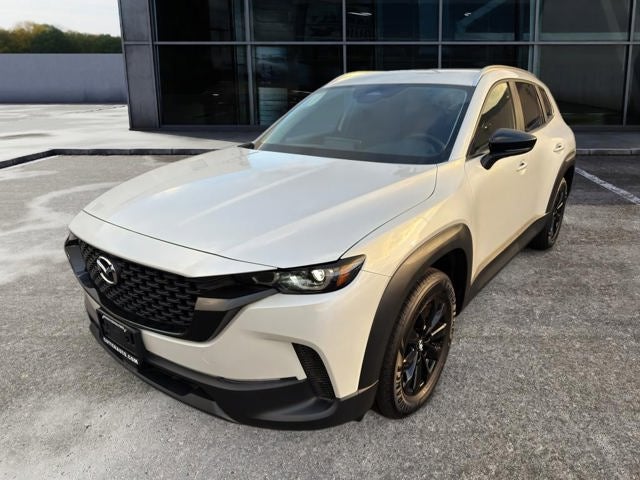 2026 Mazda Mazda CX-50 2.5 S Select AWD in Wind Chill Pearl — front three-quarter view