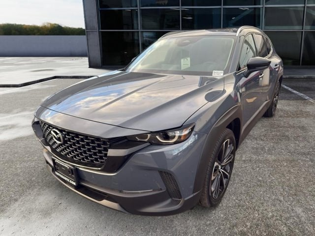 2026 Mazda Mazda CX-50 2.5 S Premium AWD in Polymetal Gray Metallic — front three-quarter view
