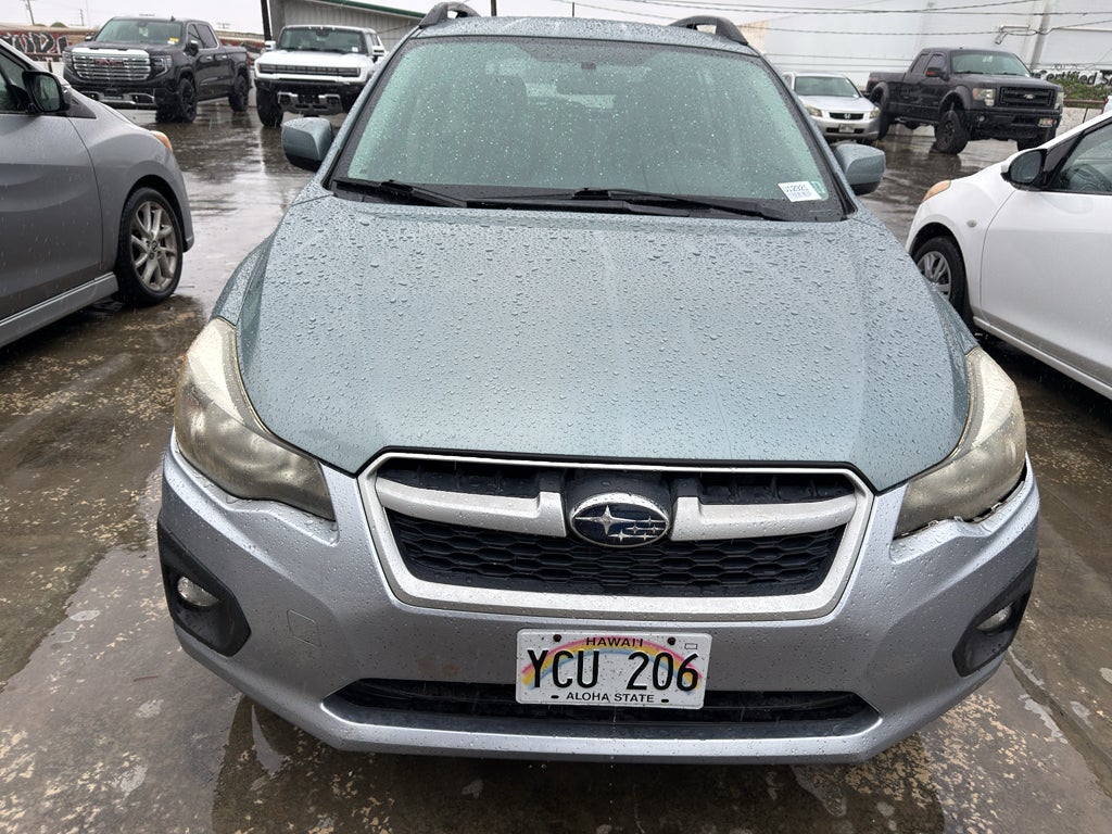 2012 Subaru Impreza 2.0i Sport Premium in Sage Green Metallic/Ice Silver Metallic — front three-quarter view