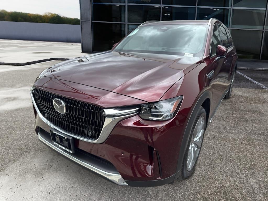2026 Mazda Mazda CX-90 3.3 Turbo Premium Plus AWD in Artisan Red Premium — front three-quarter view