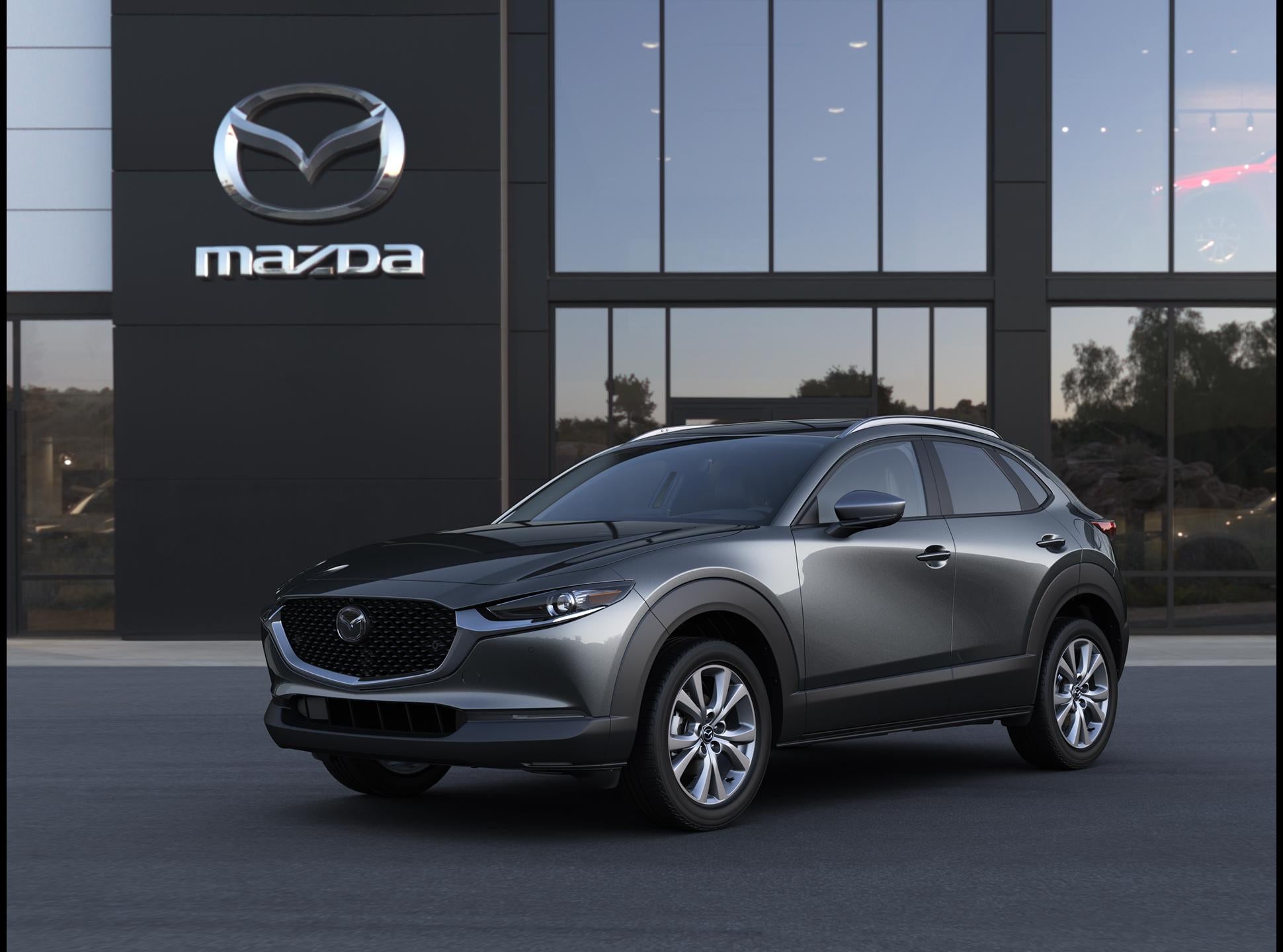 2026 Mazda Mazda CX-30 2.5 S Premium AWD in Machine Gray Metallic — front three-quarter view