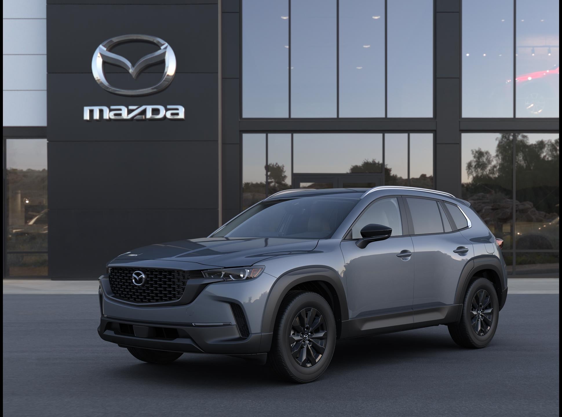 2026 Mazda Mazda CX-50 2.5 S Select AWD in Polymetal Gray Metallic — front three-quarter view