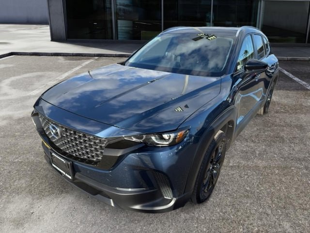 2026 Mazda Mazda CX-50 2.5 S Preferred AWD in Ingot Blue Metallic — front three-quarter view