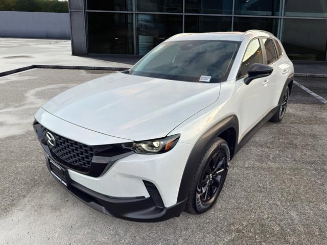 2026 Mazda Mazda CX-50 2.5 S Preferred AWD in Wind Chill Pearl — front three-quarter view