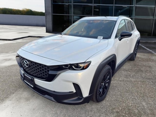 2026 Mazda Mazda CX-50 2.5 S Preferred AWD in Wind Chill Pearl — front three-quarter view